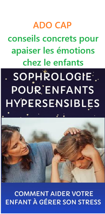 Gestion du stress chez les enfants hypersensibles - illustration de sophrologie pour enfants