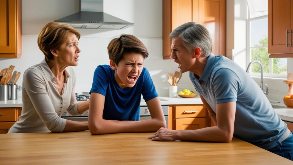 le rôle de parent d'ado